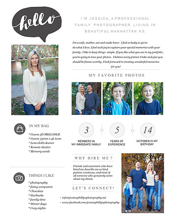 About me page 2018